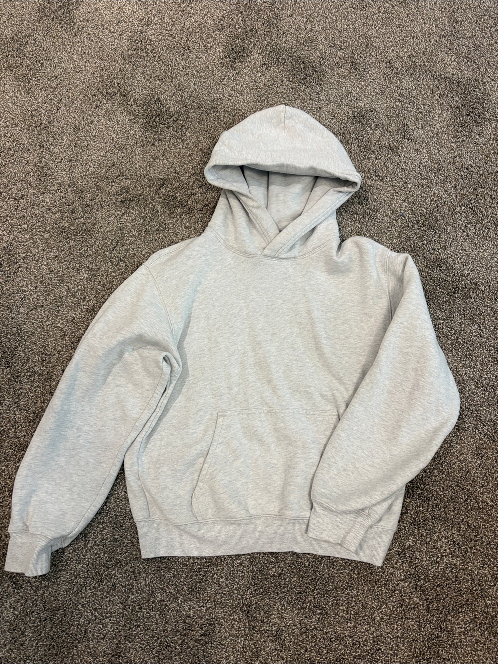 Aritzia Women's Light Gray Pullover Hoodie